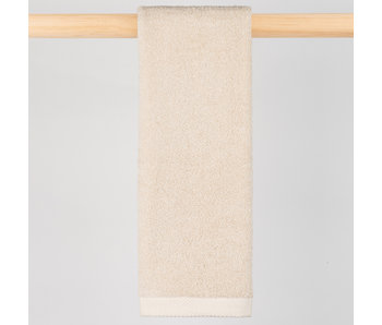 Torres Novas 1845 Textiel Handtuch DO ZERO, Natur 50x100cm Baumwolle