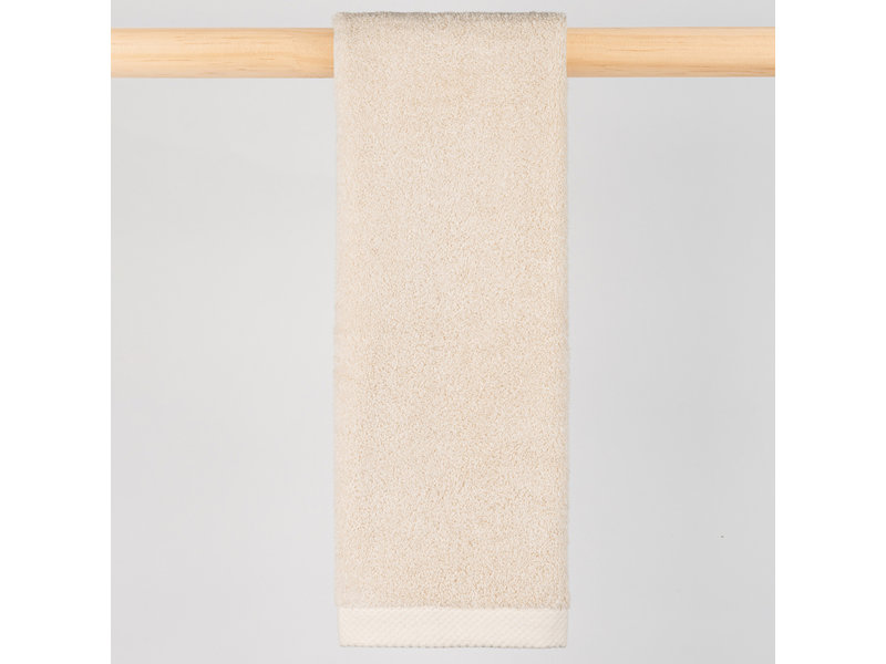Torres Novas 1845 Textiel Handdoek DO ZERO, Naturel - 50 x 100 cm - 100% Katoen