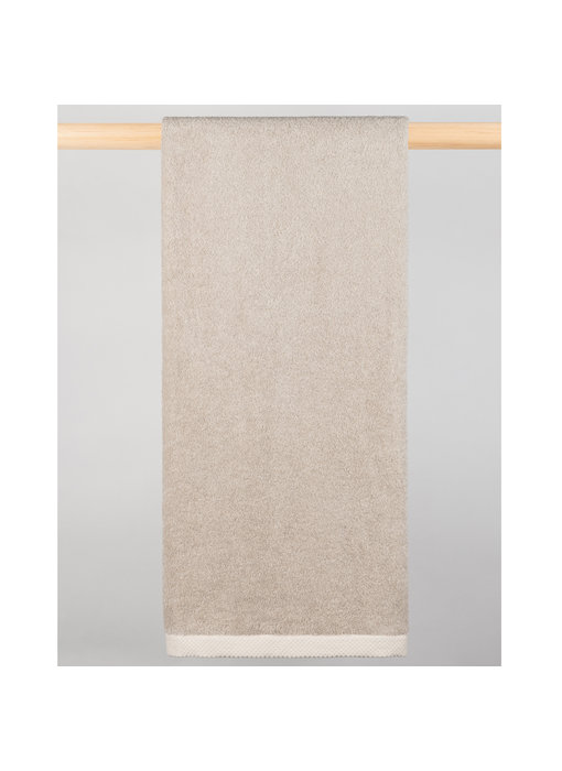 Torres Novas 1845 Textiel Badetuch DO ZERO, Grau 100 x 150 Baumwolle