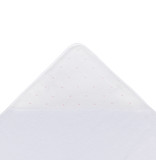 Torres Novas 1845 Textiel Poncho / Cape de bain, Mira Rose à pois - 90 x 90 cm - Coton, brodé main