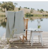Torres Novas 1845 Textiel Strandtuch Boa-Nova, Grün - 70 x 130 cm - 100% Baumwolle