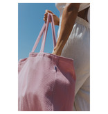 Torres Novas 1845 Beach bag Santa Maria, Old Pink - 41 x 29 x 14 cm - Cotton