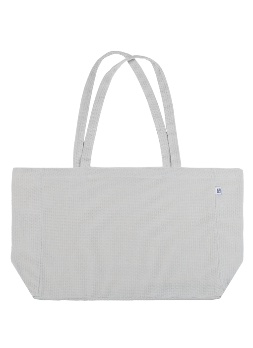 Torres Novas 1845 Textiel Strandtasche Santa Maria Graue Baumwolle