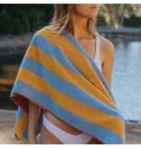 Torres Novas 1845 Beach towel Pena, Yellow - 100 x 180 cm - 100% Cotton