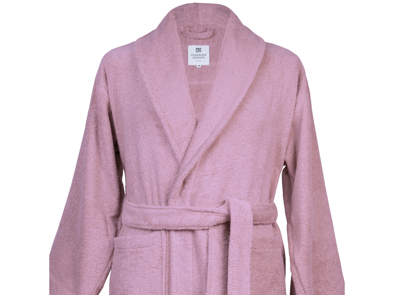 Torres Novas 1845 Bathrobe Old Pink - X Large - Unisex - 100% Cotton