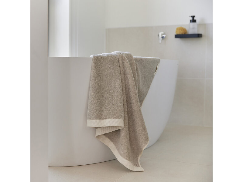 Torres Novas 1845 Textiel Bath towel DO ZERO, Gray - 150 x 100 cm - 100% Cotton