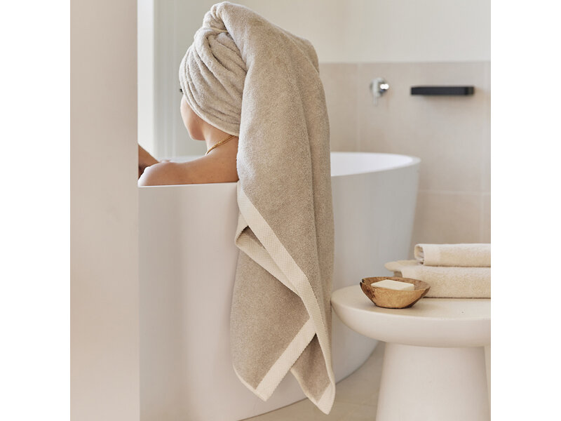 Torres Novas 1845 Bath towel DO ZERO, Natural - 150 x 100 cm - 100% Cotton