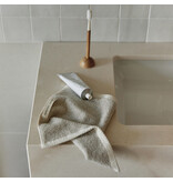 Torres Novas 1845 Textiel Kosmetiktuch DO ZERO, Grau - 30 x 30 cm - 100% Baumwolle