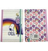 Snoopy Carnet, Arc-en-ciel - A5 - 14,9 x 21 cm