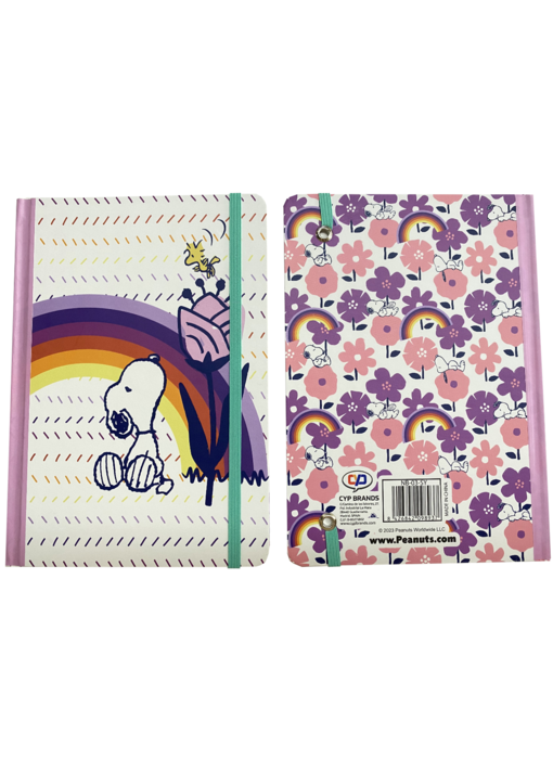 Snoopy Carnet Arc-en-ciel A5