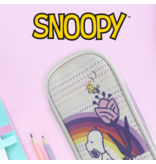 Snoopy Etui Regenboog - 23  x 10 x 5 cm - Polyester