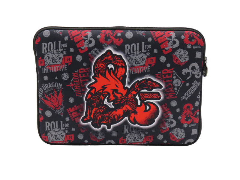 Dungeons & Dragons Laptop Hoes 14", Monsters - 36 x 26 x 2 cm - Polyester