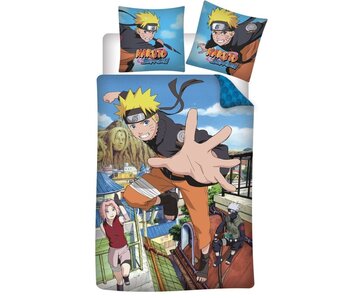 Naruto Bettbezug Shippuden 140 x 200 cm 65 x 65 Baumwolle