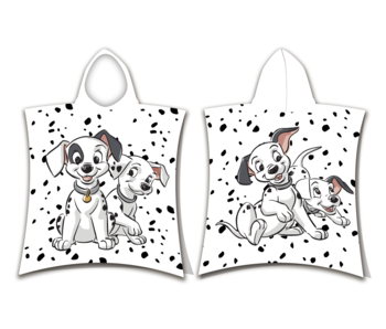 Disney 101 Dalmatiërs Poncho / Badeumhang Puppies 50 x 115 Baumwolle