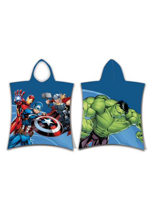 Marvel Avengers Poncho / Badcape Action 50 x 115 Katoen