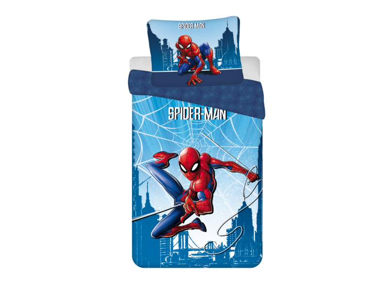 SpiderMan Bettbezug Spider Sense – Einzelbett – 140 x 200 cm – Baumwolle