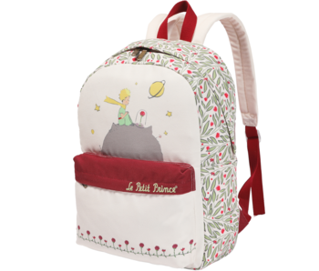 De Kleine Prins Backpack Rose 40 x 29 cm Cotton / Polyester