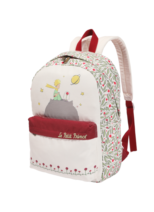 De Kleine Prins Backpack Rose 40 x 29 cm Cotton / Polyester