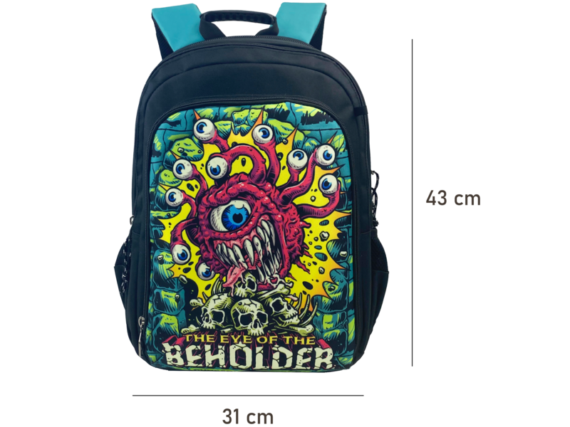 Dungeons & Dragons Backpack, Eye of the Beholder - 43 x 31 x 12 cm - Polyester