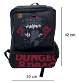 Dungeons & Dragons Rucksack, Monster – 42 x 30 x 11 cm – Baumwolle/Polyester