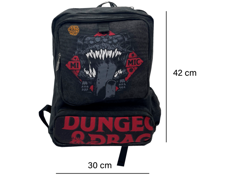 Dungeons & Dragons Rucksack, Monster – 42 x 30 x 11 cm – Baumwolle/Polyester