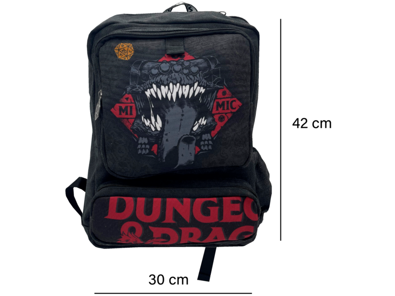 Dungeons & Dragons Sac à dos, Monstres - 42 x 30 x 11 cm - Coton / Polyester