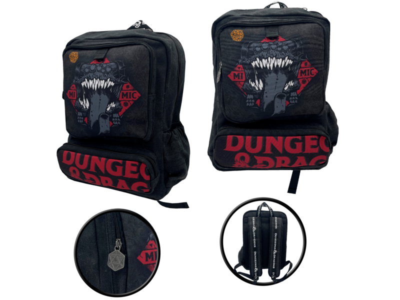 Dungeons & Dragons Rucksack, Monster – 42 x 30 x 11 cm – Baumwolle/Polyester