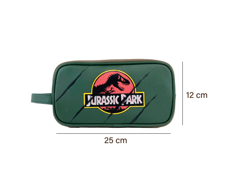 Jurassic Park Kulturbeutel, Explorer – 25 x 13 x 10 cm – Polyester/Baumwolle