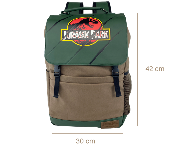 Jurassic Park Rucksack Explorer – 45 x 30 x 10 cm – Baumwolle/Polyester