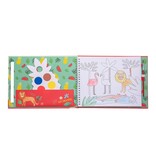 Floss & Rock Schilders blok, Jungle - 27 x 20 x 1 cm - Multi