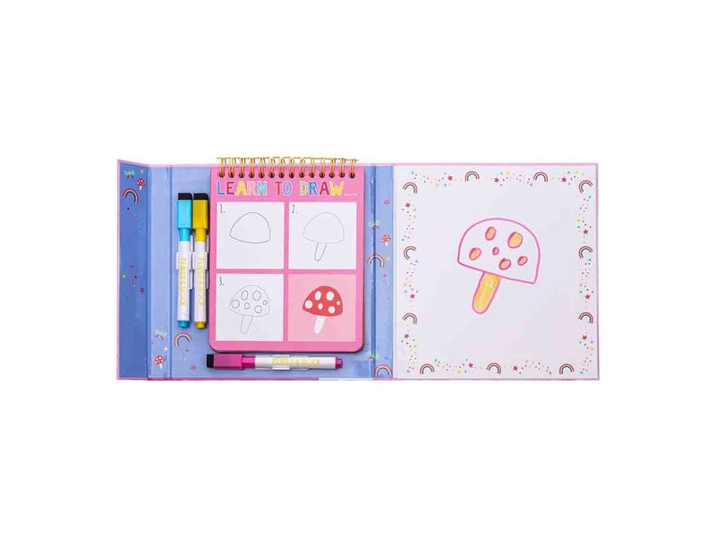 Floss & Rock Drawing Practice Set, Rainbow - 18 x 18.5 x 2 cm - Multi