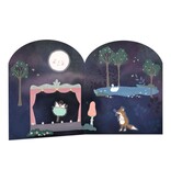 Floss & Rock Sticker book with reusable stickers, Swan Lake - 27.5 x 21.5 x 1 cm - Multi