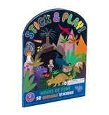 Floss & Rock Sticker book with reusable stickers, Dino - 27.5 x 21.5 x 1 cm - Multi