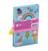 Floss & Rock Agenda Rainbow Elf - 15 x 10 x 1,5 cm - avec parfum, autocollants & cadenas