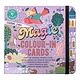 Cartes à colorier à l'eau Conte de fées