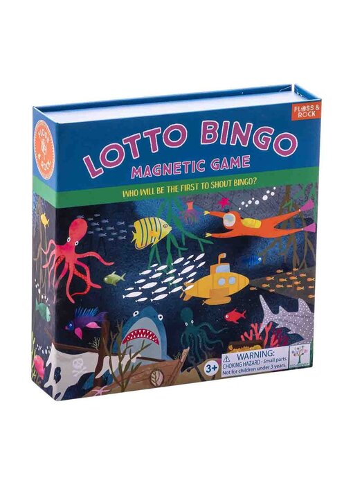 Floss & Rock Lotto-/Bingospiel Ocean