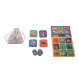 Floss & Rock Lotto / Bingo game, Ocean - 17 x 17 x 4 cm - Multi