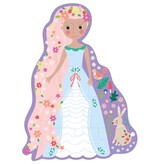 Floss & Rock Puzzle, Prinzessin - 12 Teile - ca. 25 x 34 cm