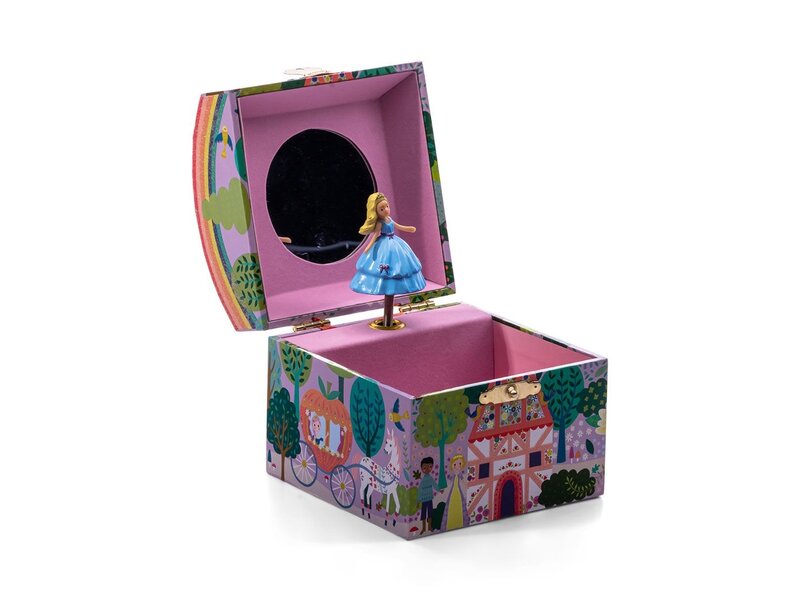 Floss & Rock Music / Jewelery Box, Fairy Tale - 13 x 13 x 8.5 cm - Multi