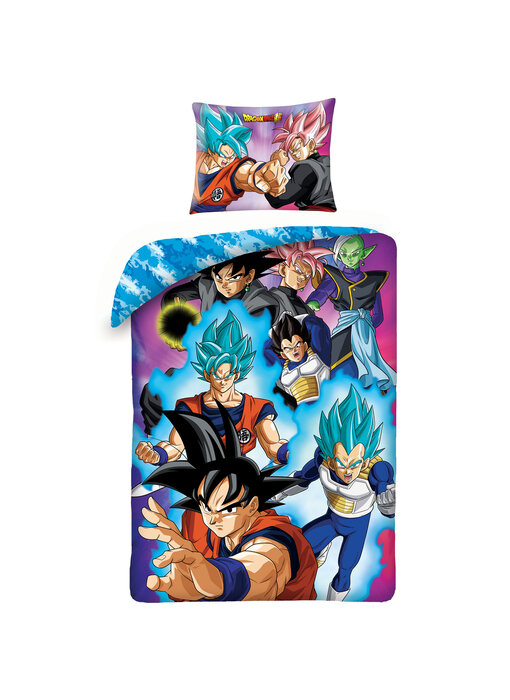 Dragon Ball Z Housse de couette Shonen 140 x 200 + 70 x 90 Coton