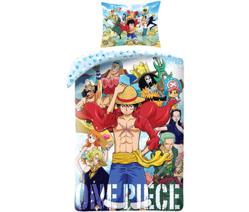 One Piece Duvet cover Straw Hat 140 x 200 + 70 x 90 Cotton