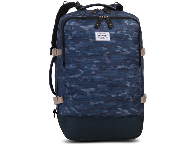 Bestway Travel backpack, Gray blue - 54 x 35 x 23 cm - Polyester