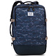Travel backpack Gray blue 54 x 35 cm Polyester