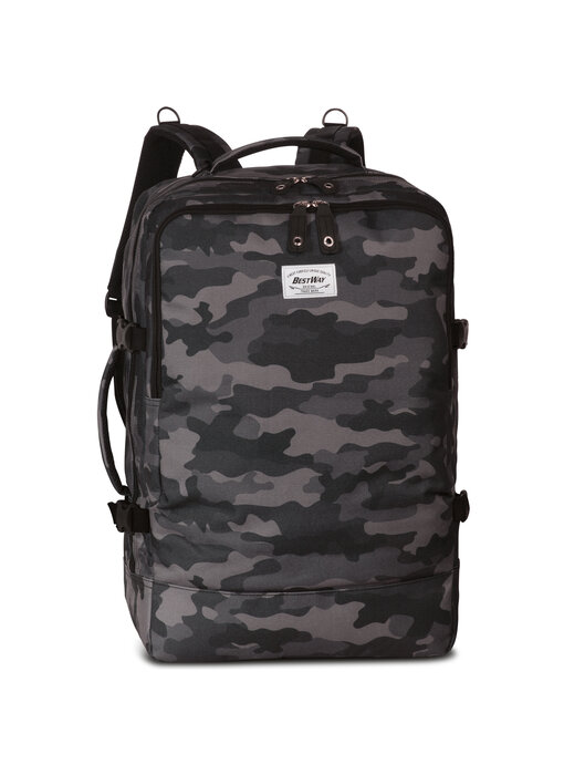 Bestway Reisrugzak Camouflage Grijs 54 x 35 cm Polyester