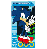 Sonic Serviette de plage, Still Unstoppable - 70 x 140 cm - Polyester