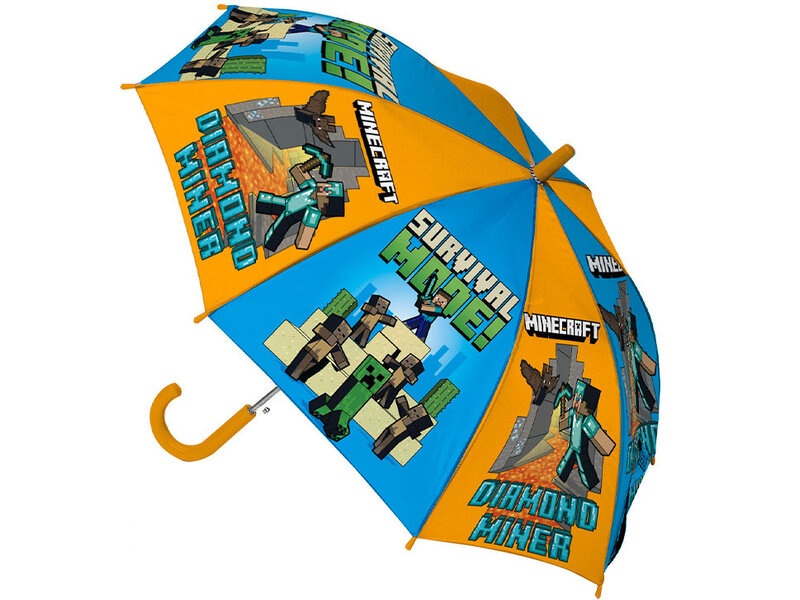 Minecraft Parapluie Survival Mode - Ø 75 x 62 cm - Polyester