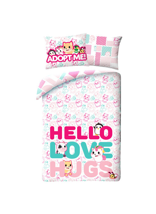 Adopt Me Bettbezug Hello 140 x 200 + 70 x 90 Baumwolle