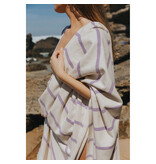 Torres Novas 1845 Beach towel Boa-Nova, Lavender - 70 x 130 cm - 100% Cotton