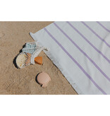 Torres Novas 1845 Textiel Strandtuch Boa-Nova, Lavendel - 70 x 130 cm - 100% Baumwolle