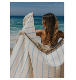Torres Novas 1845 Textiel Strandtuch Boa-Nova, Blau - 70 x 130 cm - 100% Baumwolle